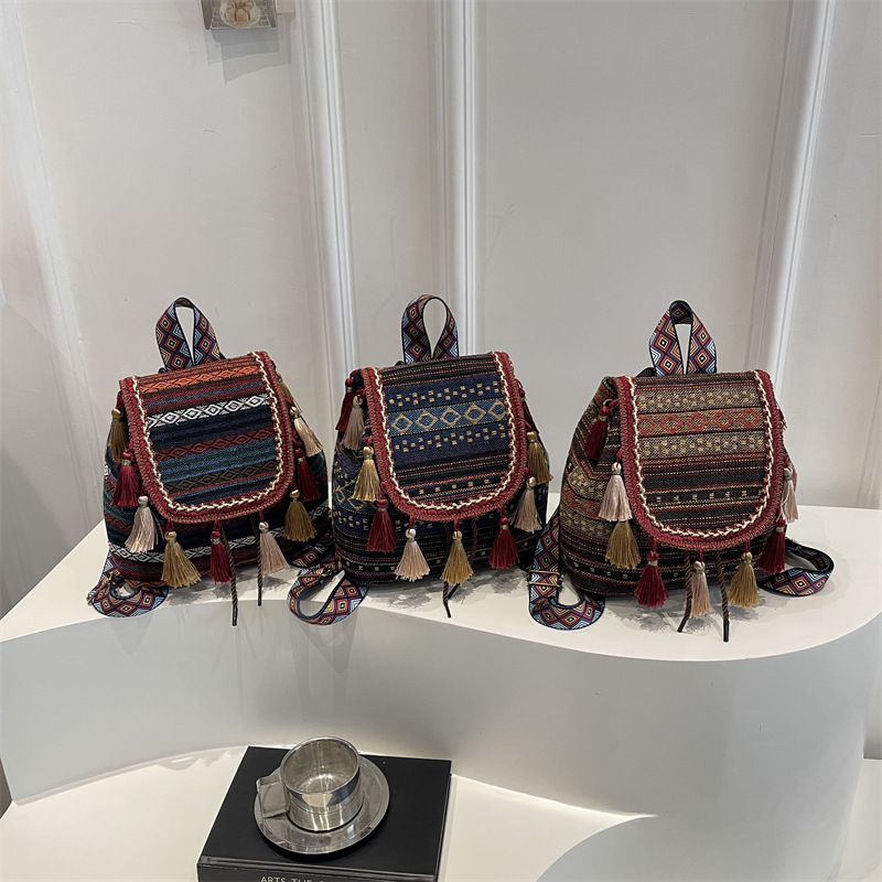 New Ethnic Fashion - Nowy damski plecak 2026, modny, wysokiej