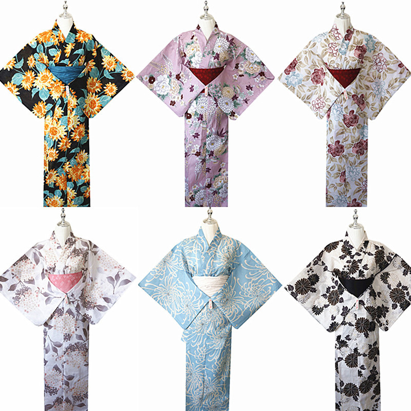 New Ethnic Fashion - Nowy tradycyjny szlafrok w stylu kimono,
