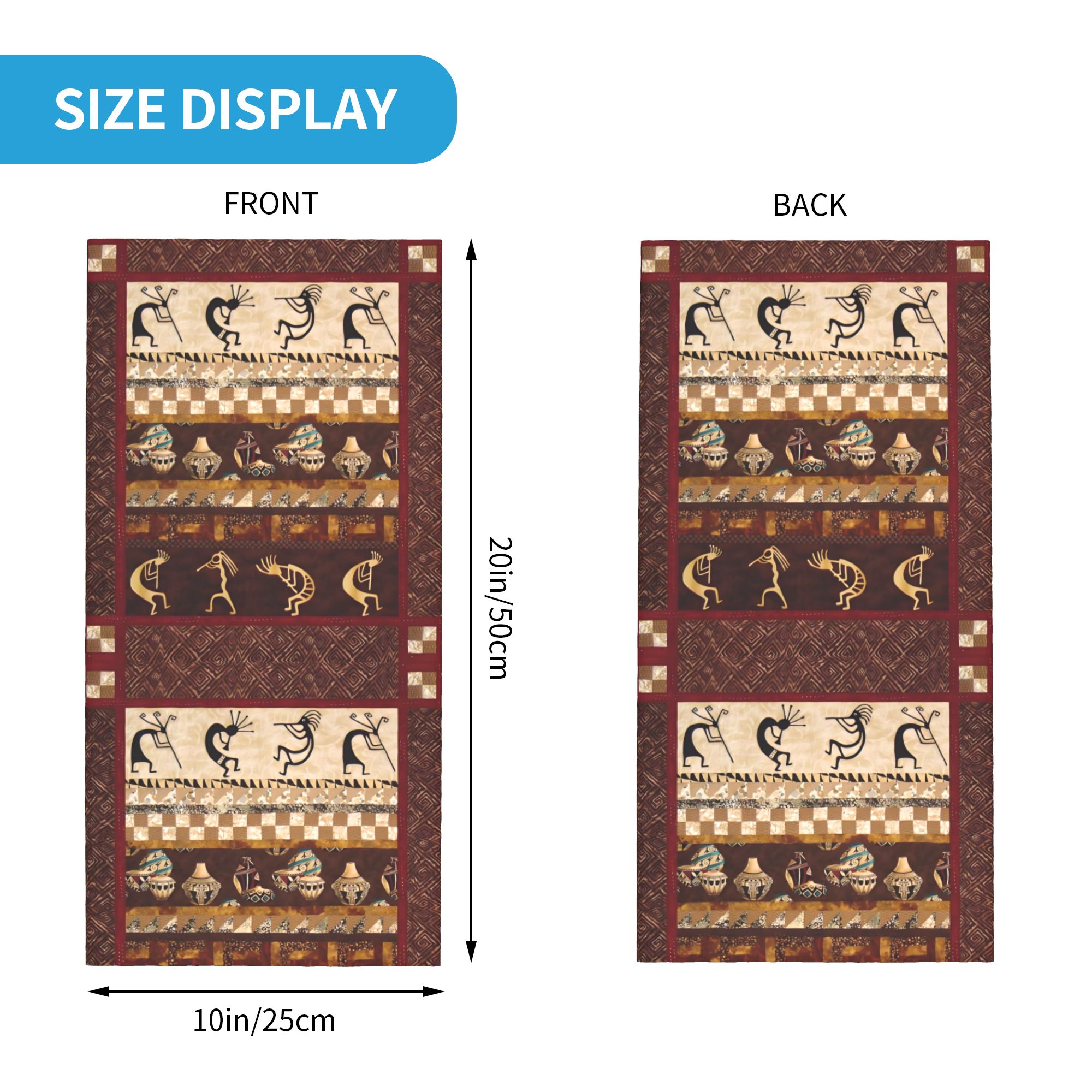 Opaska zimowa Kokopelli, ociep – Ethnic Fashion Design recenzja i cena