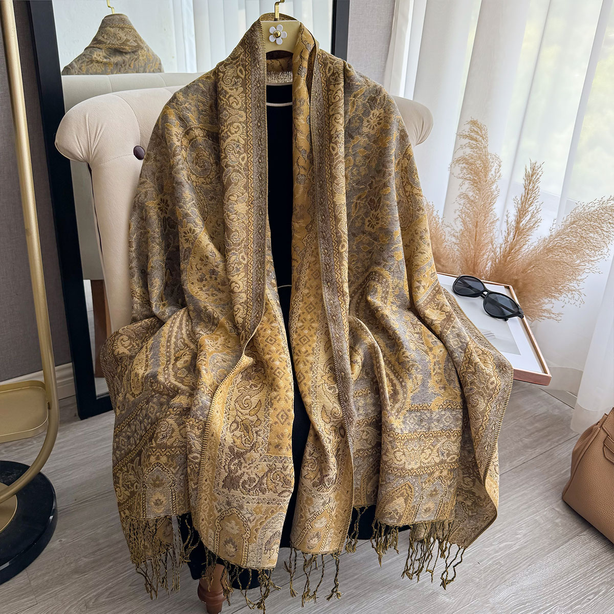 Koc z frędzlami 2025, etniczny – New Ethnic Fashion recenzja i cena
