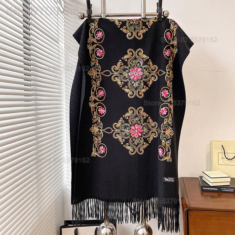 Damska etniczna chusta pashmin – Go Ethnic Fashion recenzja i cena